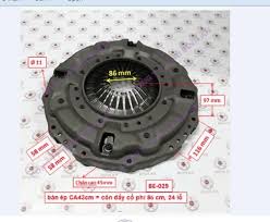 bàn ép FAW 15 tấn phi 430 cm /24 lan 12 lỗ chia đều cổ phi 88cm - cái