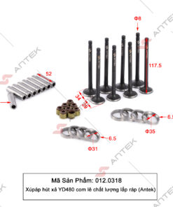 Alternative view of Xupap hút xả QC480/YD480 comple – Antek