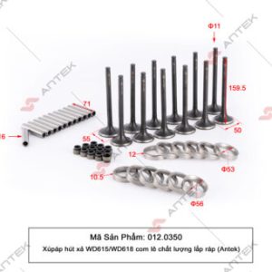 Xupap hút xả 6126/WD615/WP10 comple – Antek