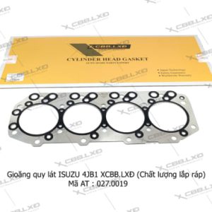 Gioăng quy lát ISUZU 4JB1 (Chất lượng lắp ráp) XCBB.LXĐ