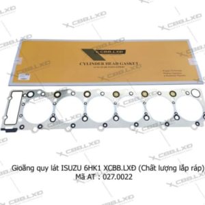 Gioăng quy lát ISUZU 6HK1 chất lượng lắp ráp XCBB.LXĐ