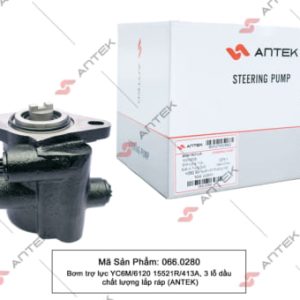 Bơm trợ lực YC6M/6120 15521R/413A, 3 lỗ dầu – Antek