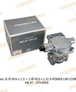 Alternative view of Chia hơi Rơ mooc (6 lỗ M16 x 1.5 + 3 lỗ M22 x 1.5) (Chất lượng lắp ráp) – X-POWER.LXĐ