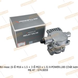 Chia hơi Rơ mooc (6 lỗ M16 x 1.5 + 3 lỗ M22 x 1.5) (Chất lượng lắp ráp) – X-POWER.LXĐ