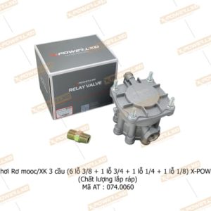 Chia hơi Rơ mooc/XK 3 cầu (6 lỗ 3/8 + 1 lỗ 3/4 + 1 lỗ 1/4 + 1 lỗ 1/8) (Chất lượng lắp ráp) – X-POWER.LXĐ