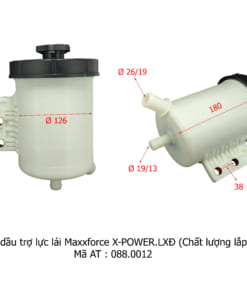 Bình dầu trợ lực lái xe Freightliner 2004 Tròn (Chất lượng lắp ráp) – X-Power.LXĐ