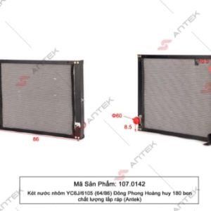 Két nước nhôm YC6J/6105/ĐP Hoàng huy 180 (64/86) ben – Antek