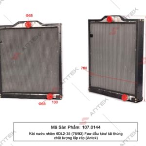 Két nước nhôm 6DL2-35/Faw đầu kéo/tải thùng (78/93) – Antek