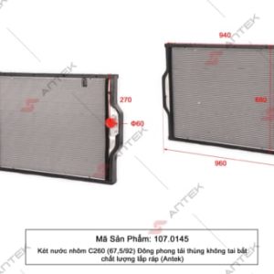 Két nước nhôm C260/Đông phong thùng (68/92) – Antek