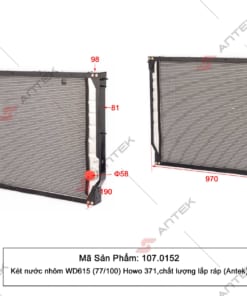 Alternative view of Két nước nhôm WD615/Howo 371 (77/100) – Antek