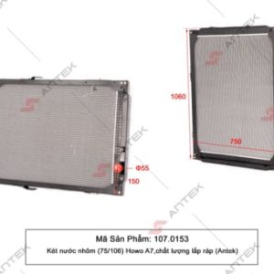 Két nước nhôm Howo A7-375(75/106) – Antek