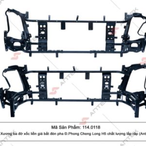 1140118 - Xương ba đờ xốc liền giá bắt đèn pha Chenglong H5 Antek chất lượng loại 1