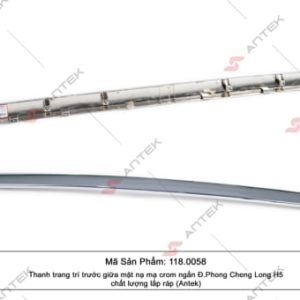 1180058 - Thanh trang trí trước giữa mặt nạ mạ crom ngắn Chenglong H5 Antek chất lượng loại 1