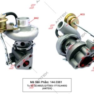 Turbo QC480ZLQ/TD03-17T/SJ440Q – Antek