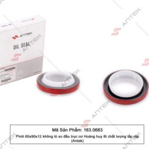 Phớt 65x90x12, không lò xo, đầu trục cơ Hoàng huy 8t – Antek