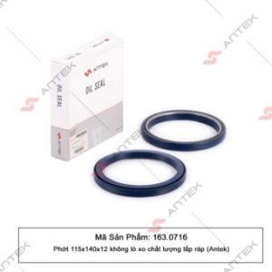 Phớt 115x140x12, không lò xo – Antek