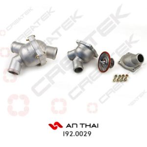 Vỏ +van hằng nhiệt comle Howo 61500601168 – Createk