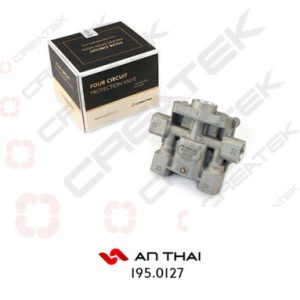 Chia hơi Howo 4 núm đời mới lỗ to 5xM22x1,5 – Createk