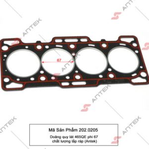 Gioăng quy lát 465QE phi 67 – Antek