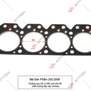 Gioăng quy lát LL480 ướt phi 90 – Antek