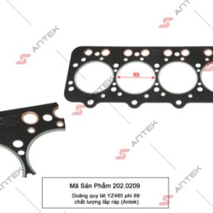 Gioăng quy lát YZ485 phi 89 – Antek