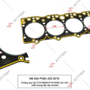 Gioăng quy lát CY4100BQ/CY4102BZ phi 104 – Antek