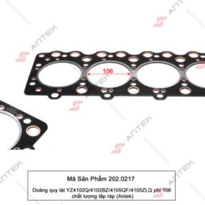 Gioăng quy lát YZ4102Q/4102BZ/4105QF/4105ZLQ phi 106 – Antek