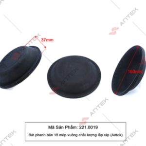 Bát phanh bản 18 mép vuông chất lượng lắp ráp - Antek