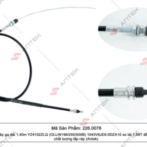 Dây da dài 1,4m YZ4102ZLQ (OLLIN198/250/500B) 1043V8JE6-0DZA10 xe tải 1,98T đến 5T chất lượng lắp ráp – Antek