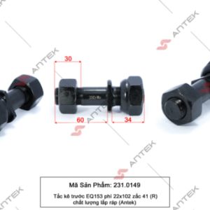 Tắc kê trước EQ153 phi 22/102 zắc 41 (R) – Antek
