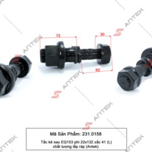 Tắc kê sau EQ153 phi 22/142 zắc 41 (L) – Antek