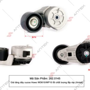 Giá tăng dây curoa Howo WP10.340E32 (trơn lồi) – Antek