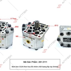 Bơm ben 532/6 then hoa (R) nhôm – Antek