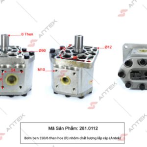 Bơm ben 550/6 then hoa (R) nhôm – Antek
