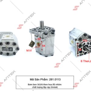 Bơm ben 563/6 then hoa (R) nhôm – Antek