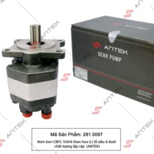 Bơm ben CBFC-550/6 then hoa (L) lỗ dầu ở đuôi – Antek