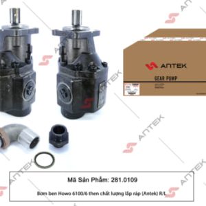 Bơm ben Howo 6100/6 then 2 lỗ dầu cạnh chất lượng lắp ráp R/L – Antek