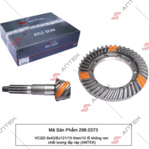 VCQD 8×43/10 then/10 lỗ không ren BJ121 – Antek