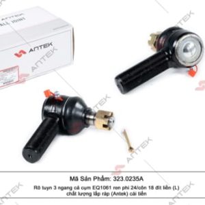 Rotuyn 3 ngang cả cụm EQ1061 ren phi 24/côn 18 đít liền (L) cải tiến – Antek