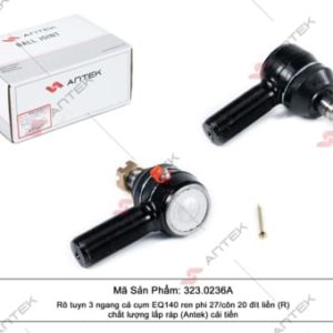 Rotuyn 3 ngang cả cụm EQ140 ren phi 27/côn 20 đít liền (R) cải tiến – Antek