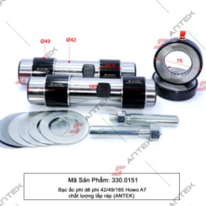 Bạc ắc phi dê phi 42/49/185 (Howo A7T5G) chất lượng lắp ráp – Antek