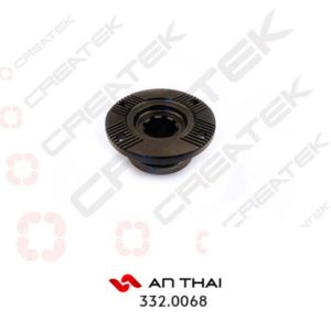 Mặt bích quả dứa HOWO (8 then 4 lỗ có răng) phi 85/180 cao 90 – Createk