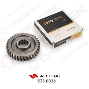 Bánh răng trung gian cầu 35R/8 then (dấu huyền) – Createk