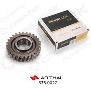 Bánh răng trung gian cầu 27R/8 then (dấu sắc) – Createk