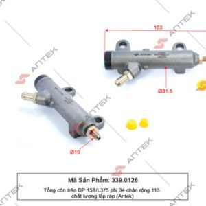 Tổng côn trên ĐP 15T/L375 chân rộng 113 – Antek