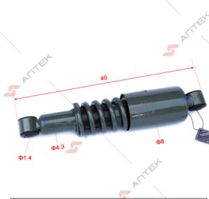 Giảm xóc cabin lò xo sau Howo (2 đầu khuyên dài 400) – Antek