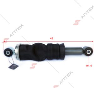 Giảm xóc cabin hơi sau Howo A7 (2 đầu khuyên dài 480) – Antek