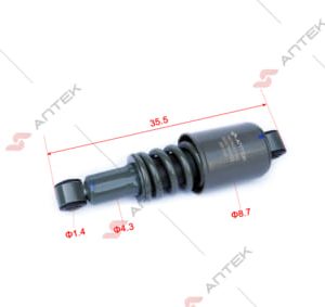 Giảm xóc cabin lò xo Howo (2 đầu khuyên dài 350) – Antek