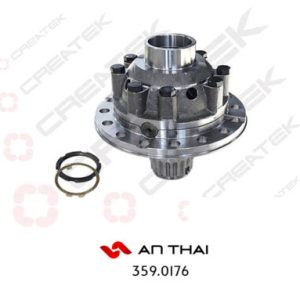 Bộ vi sai cầu giữa Howo đời 2009 trục phi 27 vỏ 19 then ngoài/26 then (AZ9231320272) – Createk