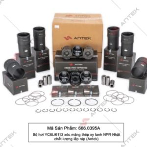 Bộ hơi YC6L/6113, Xéc măng thép, Xy lanh NPR Nhật – Antek